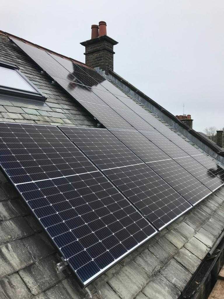 solar panels Colne