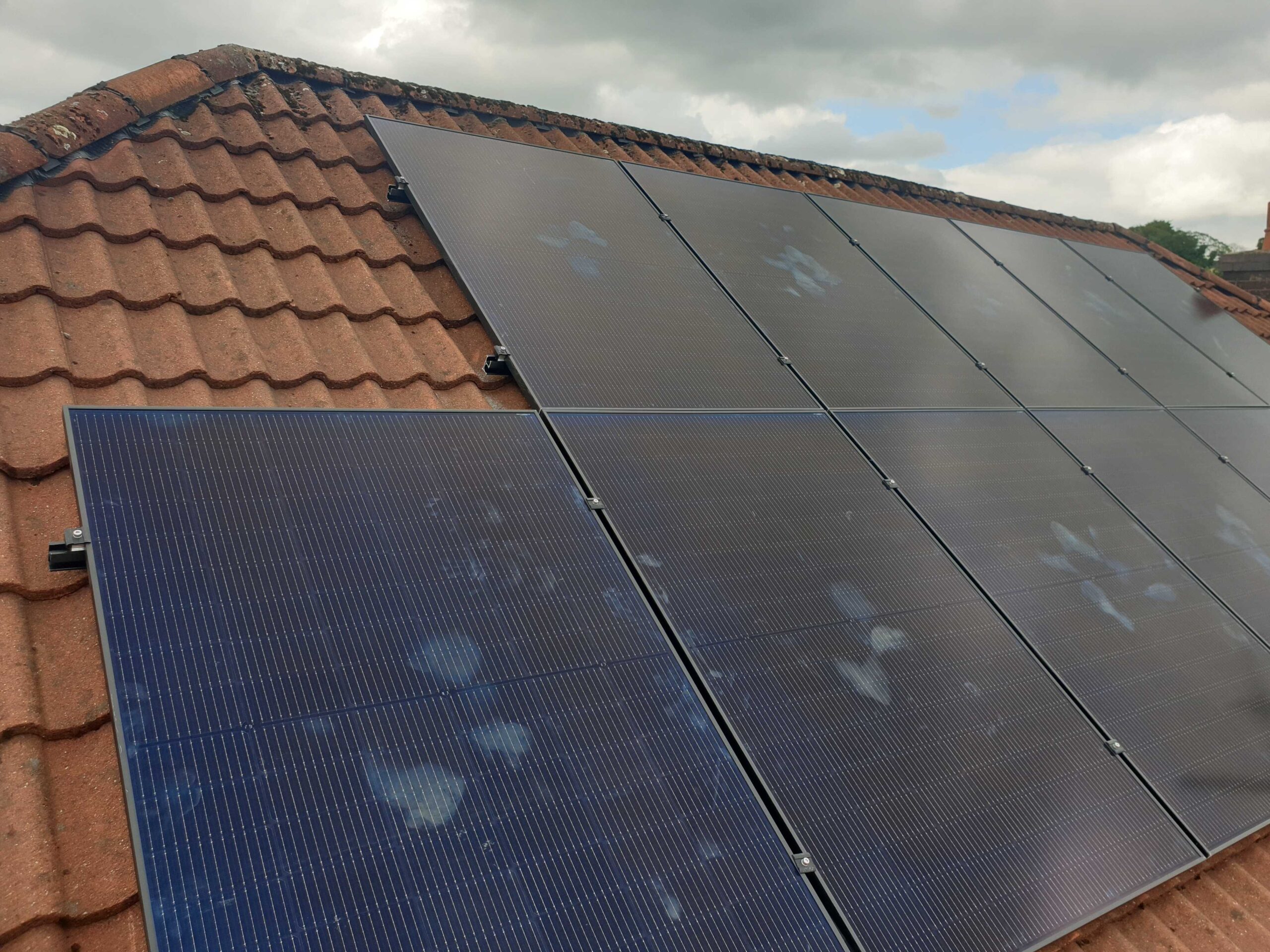 Solar panels Haslingden